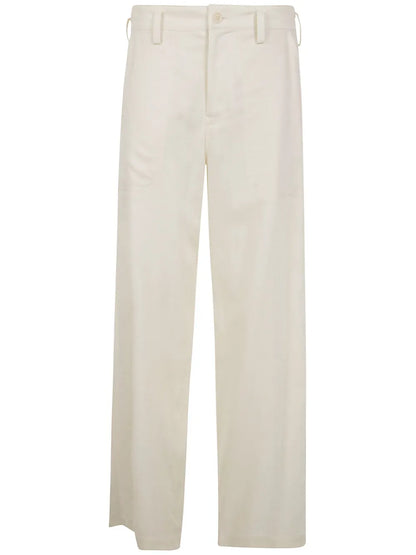 Straight-Leg Trousers