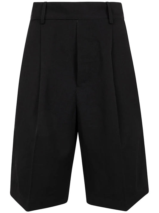 Cotton Knee-Length Shorts