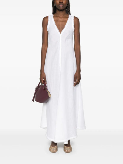 Linen Midi Dress