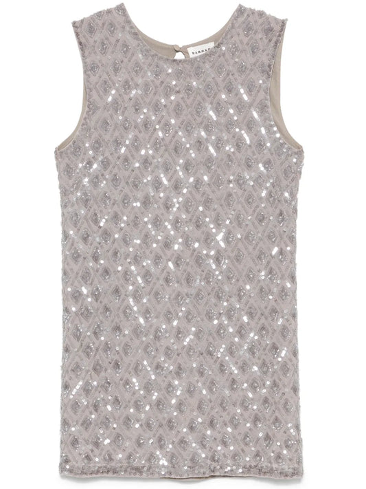 Sequined Mini Dress