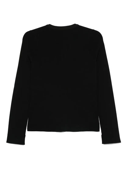 Crew-Neck Cardigan