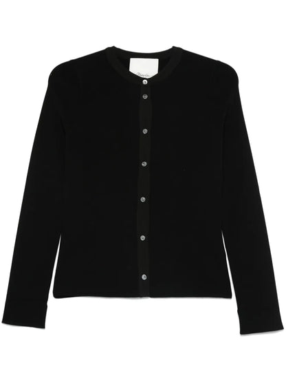 Crew-Neck Cardigan