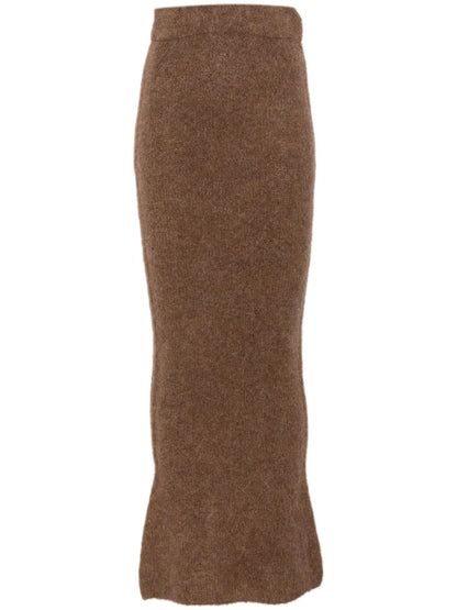 Knitted Maxi Skirt