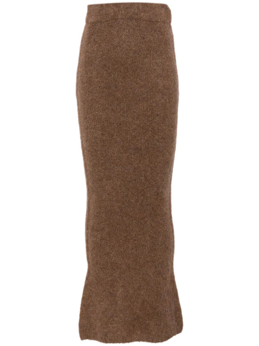 Knitted Maxi Skirt