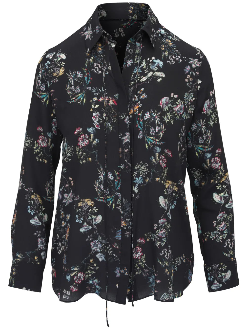 Floral-Print Shirt