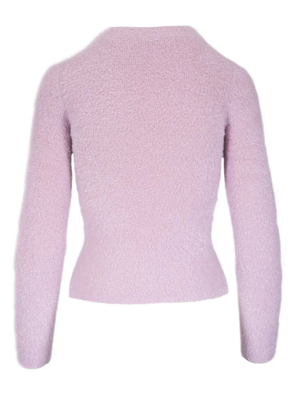 Metallic Eyelash Sweater