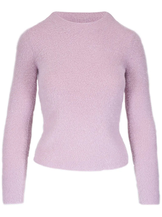 Metallic Eyelash Sweater