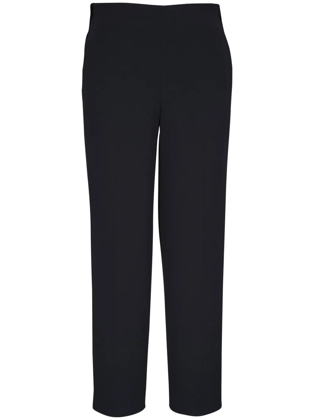 Velvet-Trim Cropped Trousers