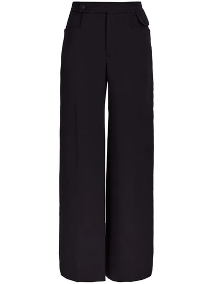 Straight-Leg Trousers