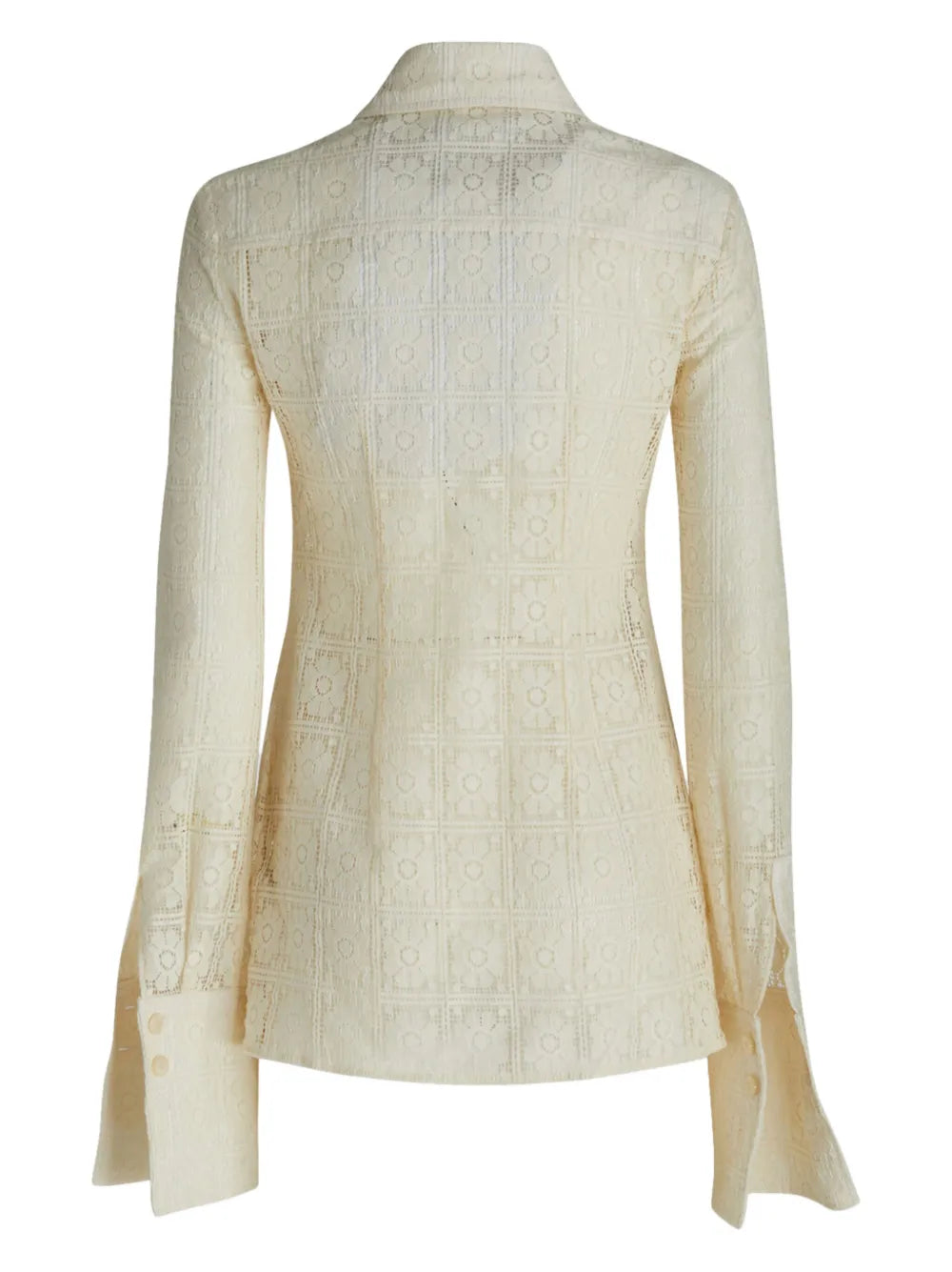 Floral-Lace Shirt