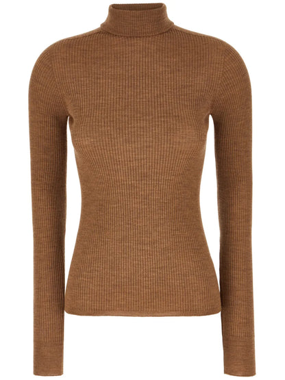 Ribbed-Knit Sweater
