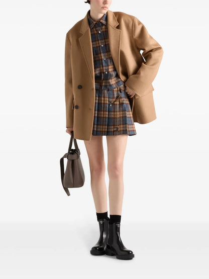 Checked Wool Shirt