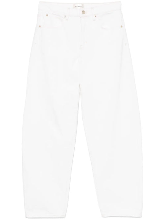 Low Slung Barrel Jeans