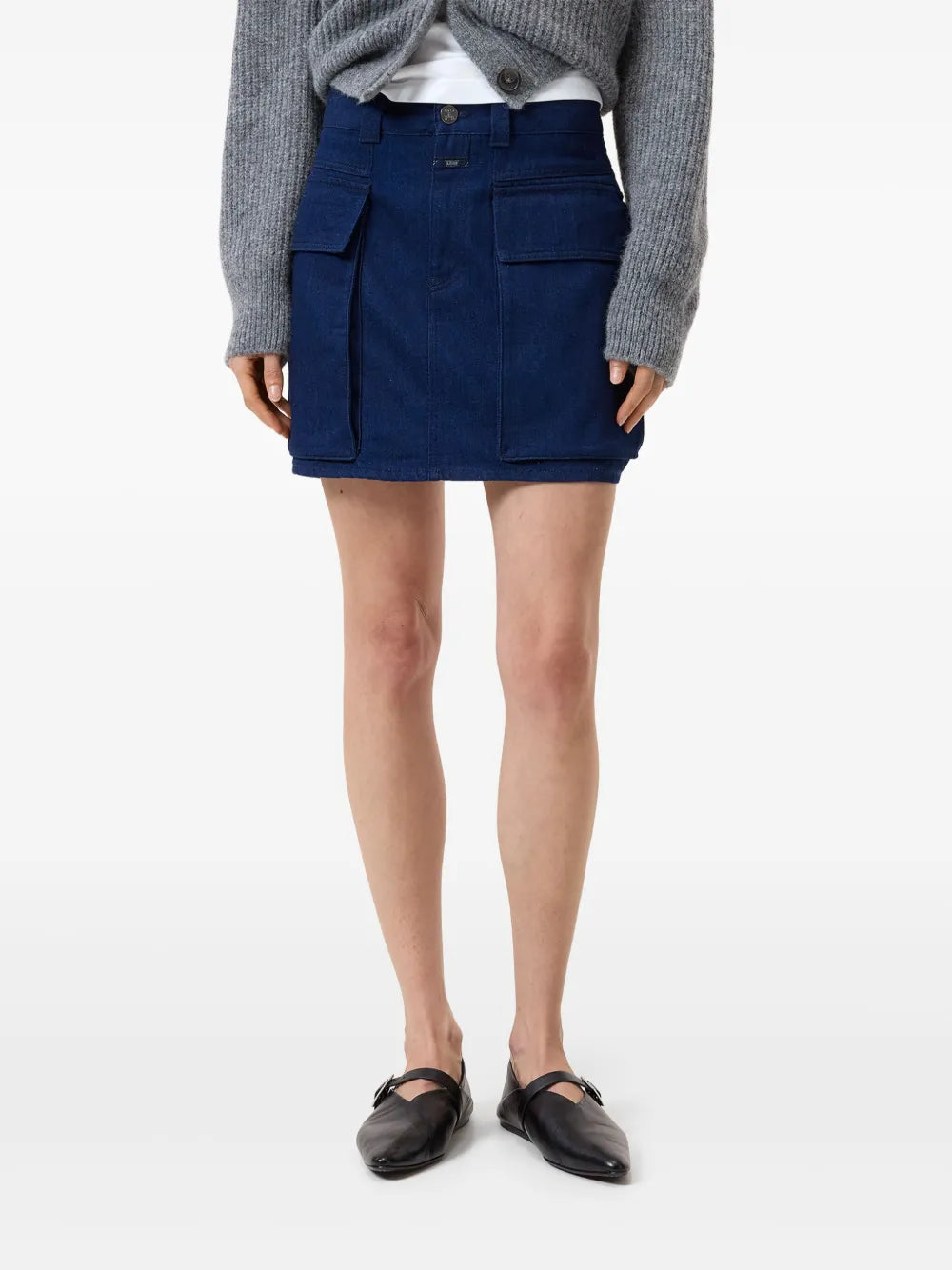 Denim Mini Skirt