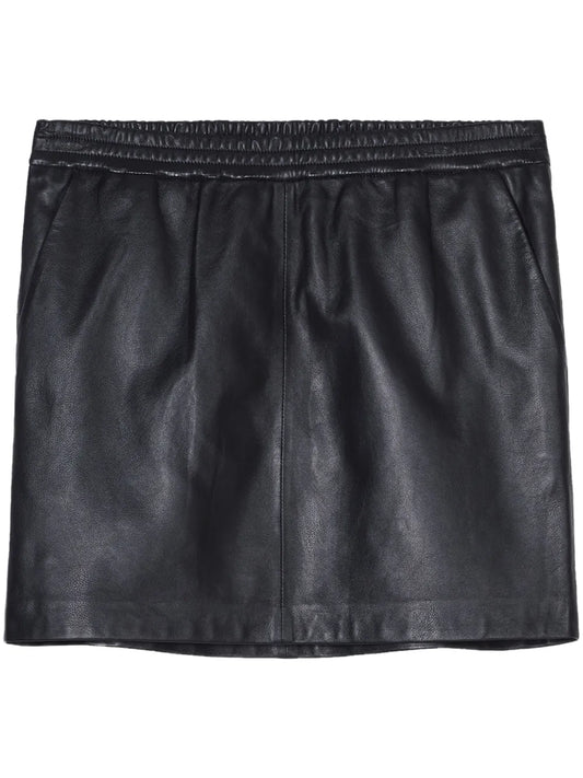 Leather Mini Skirt