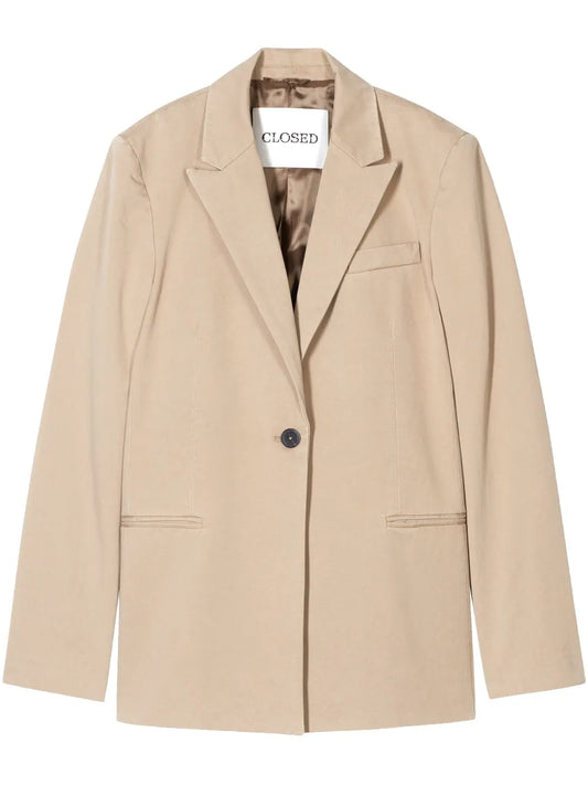 Single-Button Blazer