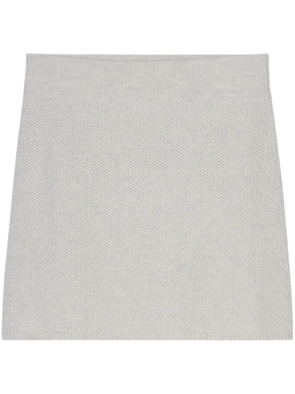 Wool Mini Skirt