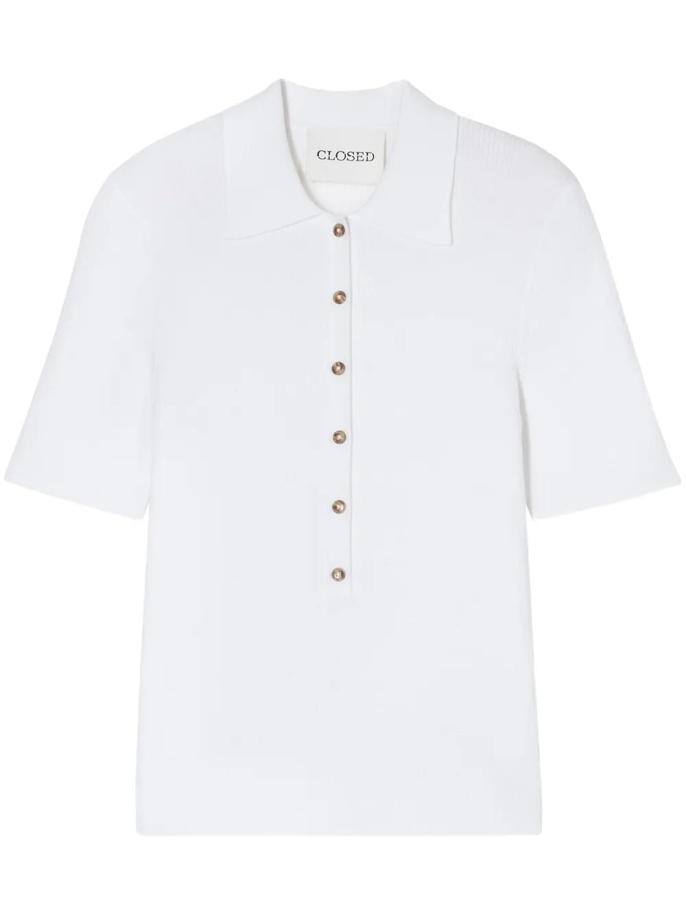Short-Sleeved Polo Top