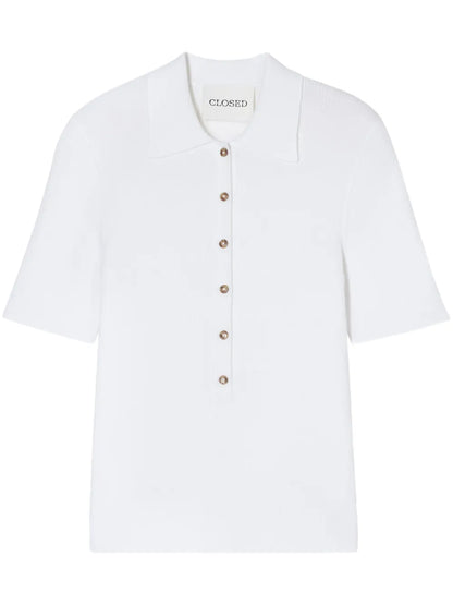 Short-Sleeved Polo Top