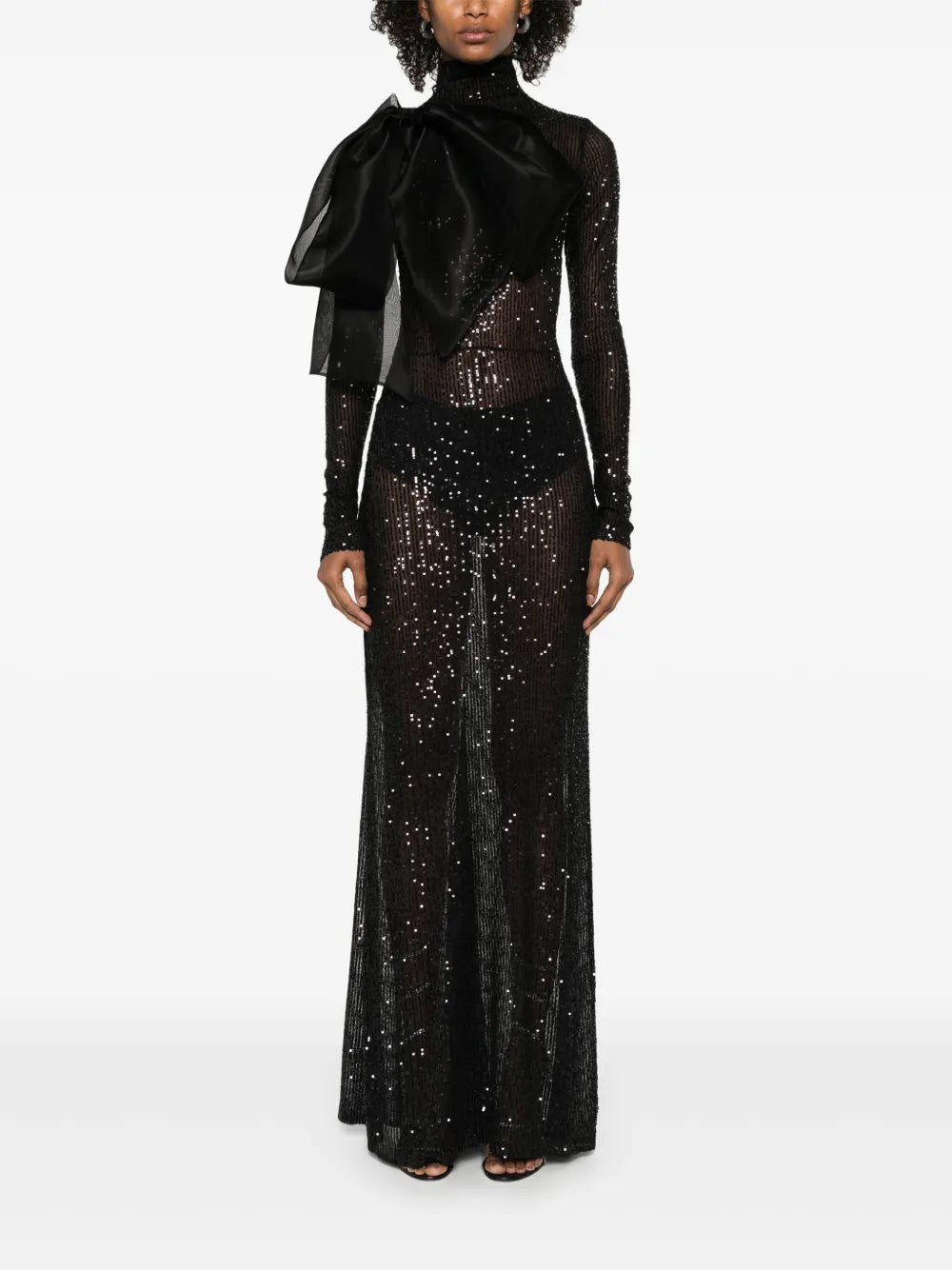 Sequinned Maxi Dress