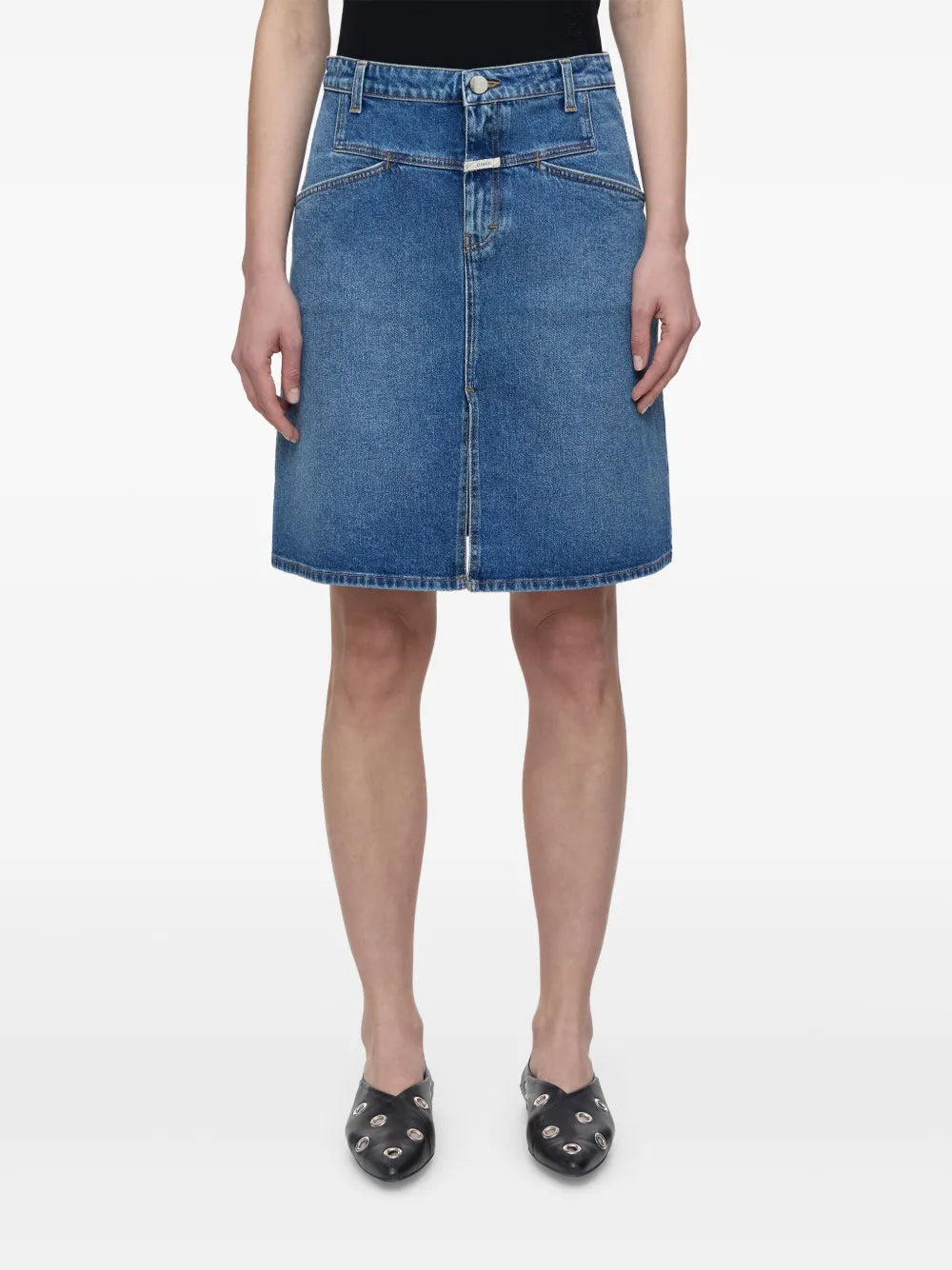 Denim Mini Skirt