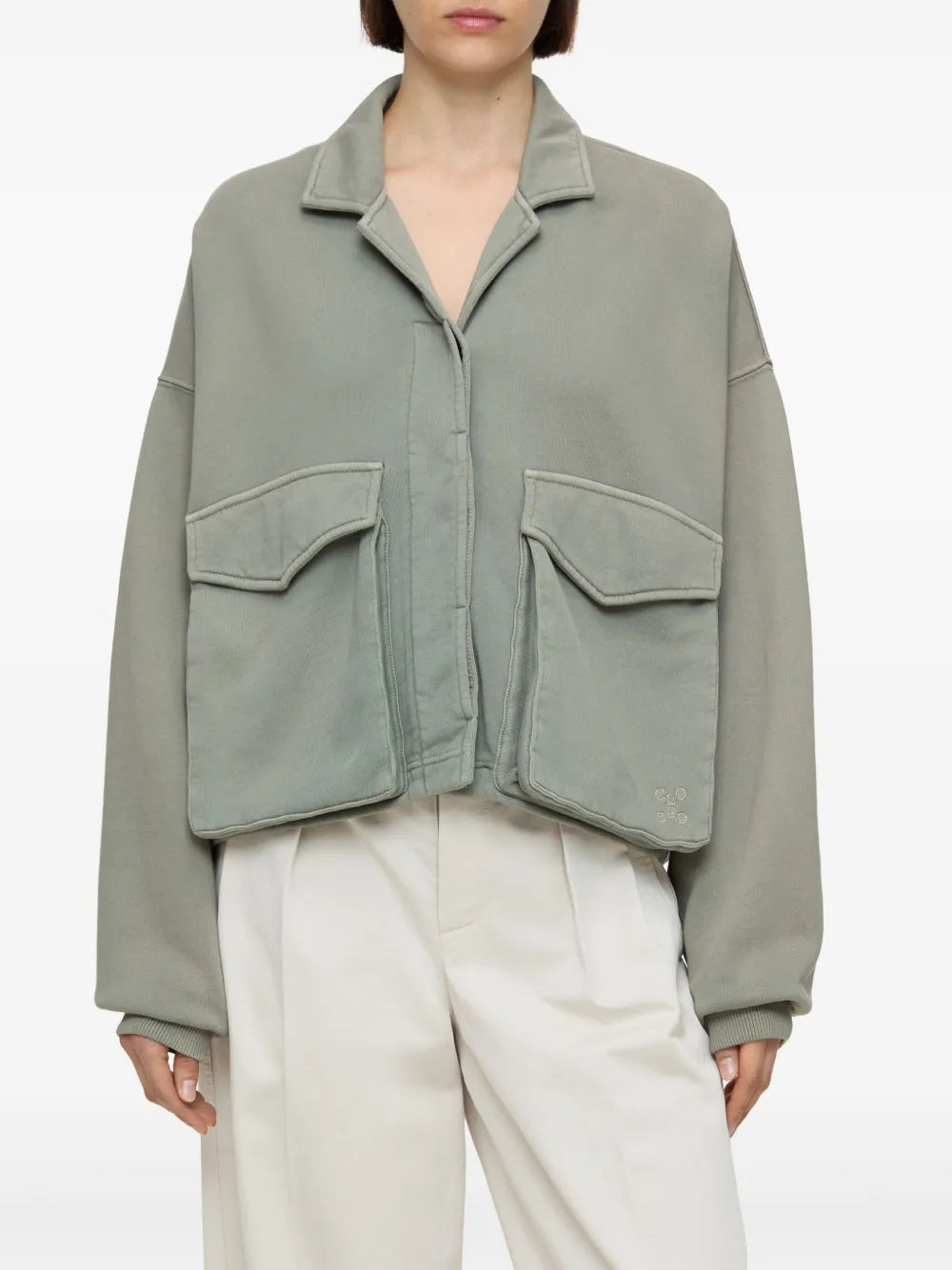 Faded-Effect Jacket