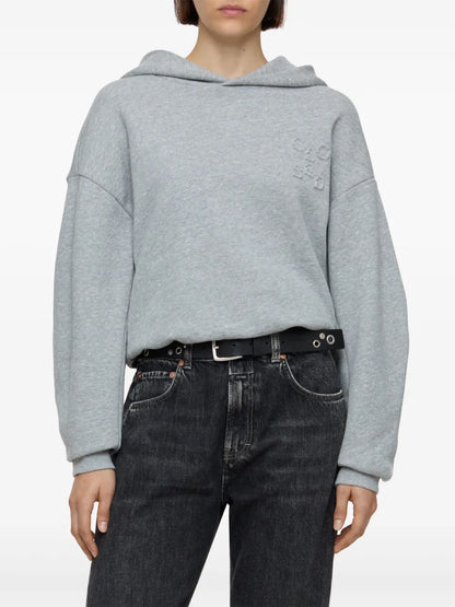 Folded Hem Hoodie