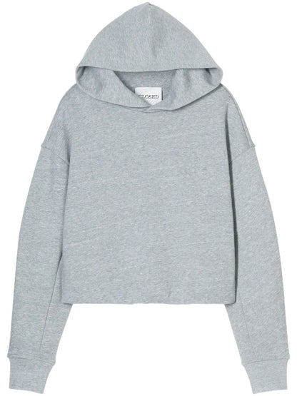 Folded Hem Hoodie