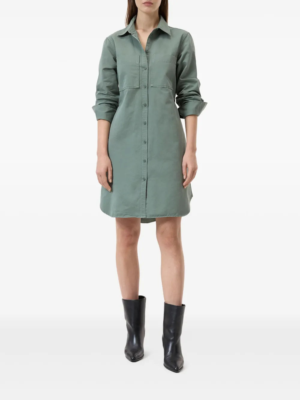 Belted Shirt Dress