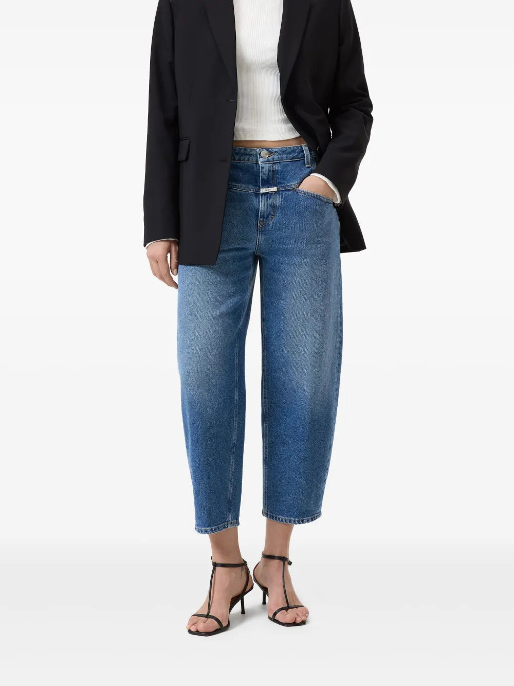 Stover-X Cropped Jeans