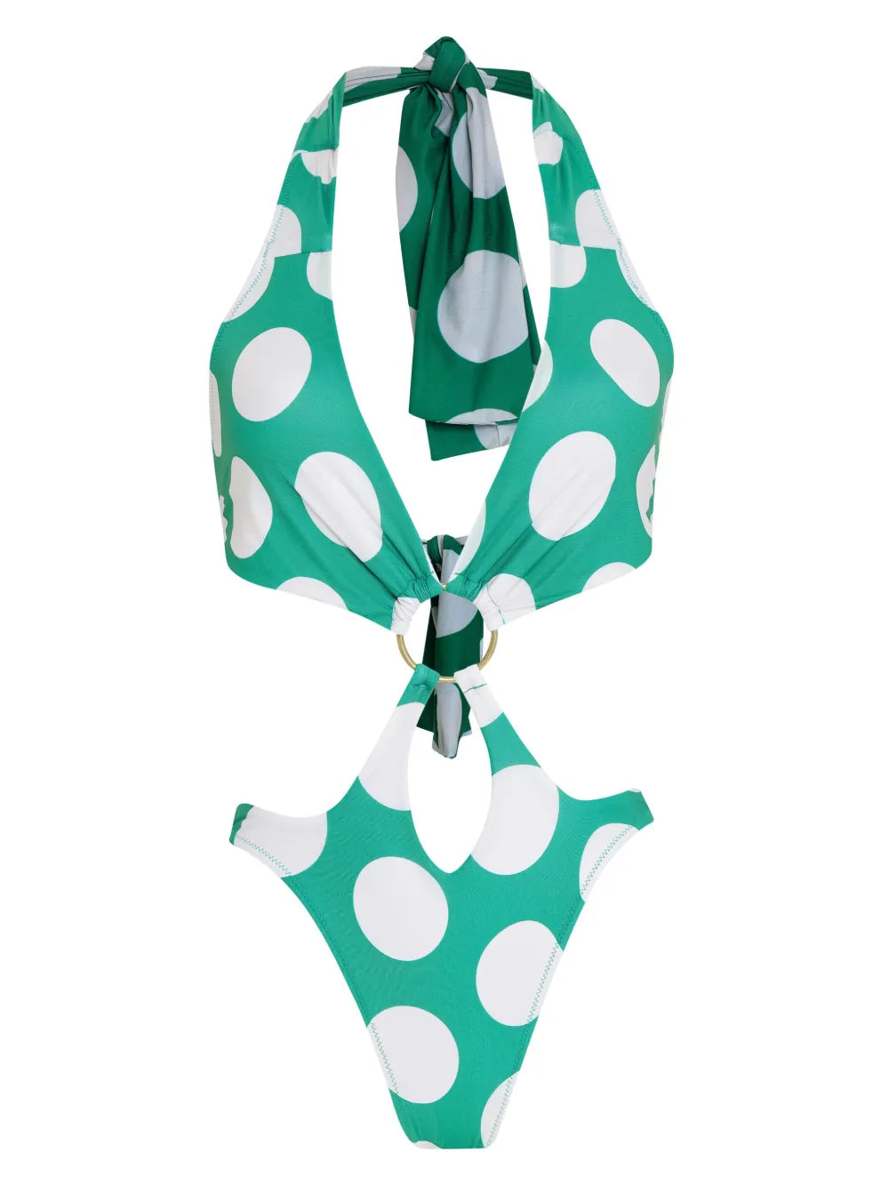 Polka-Dot Swimsuit