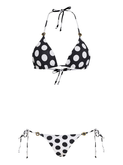 Polka Dot-Print Bikini