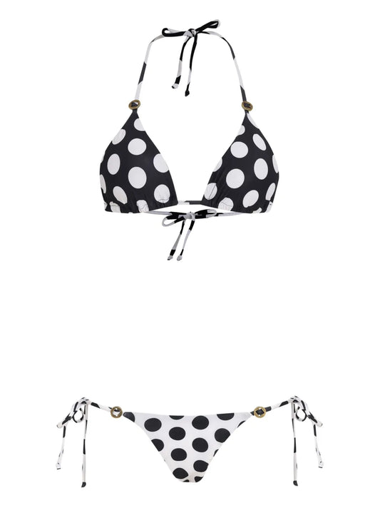 Polka Dot-Print Bikini