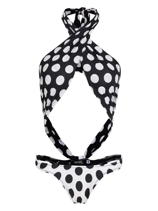 Polka-Dot Trikini