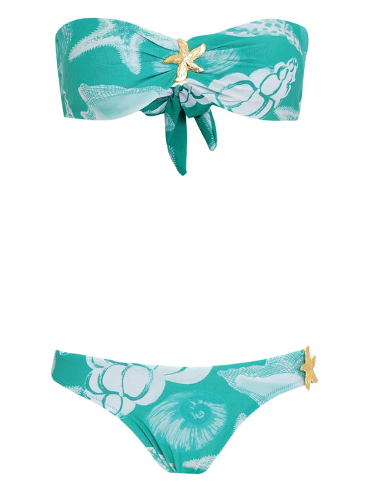 Shell-Print Bikini