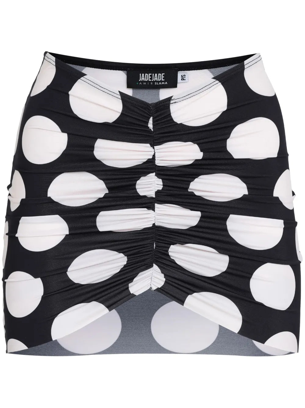 Polka-Dot Mini Skirt