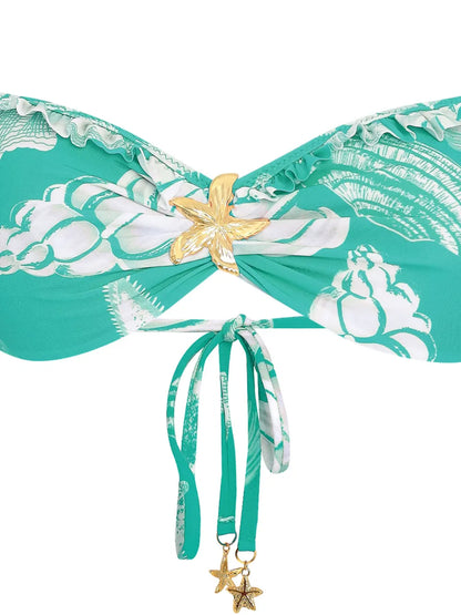 Shell-Print Bikini