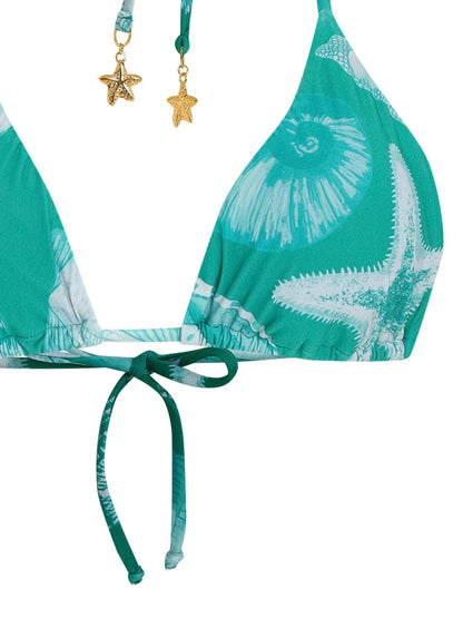 Starfish-Print Bikini