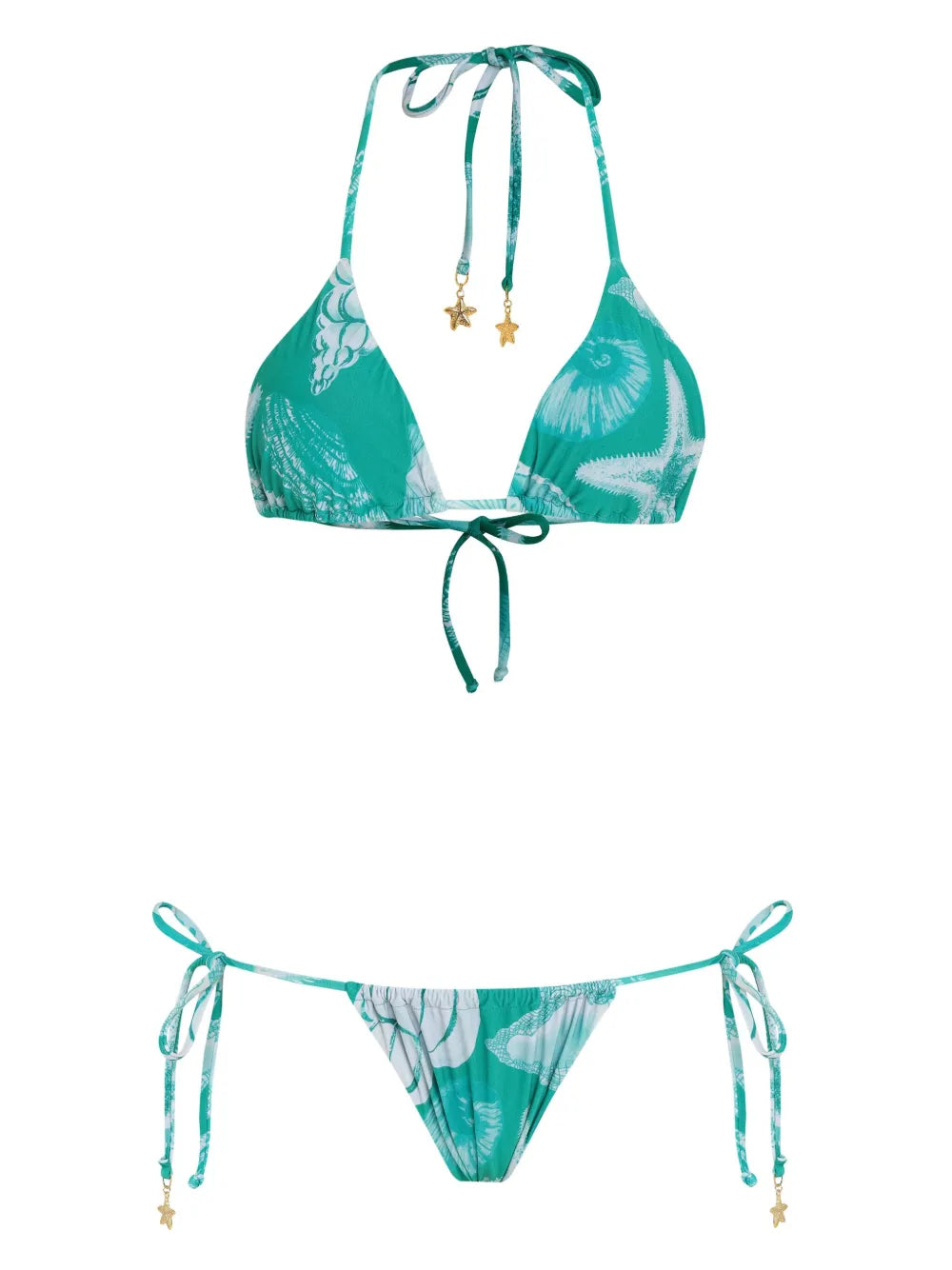 Starfish-Print Bikini