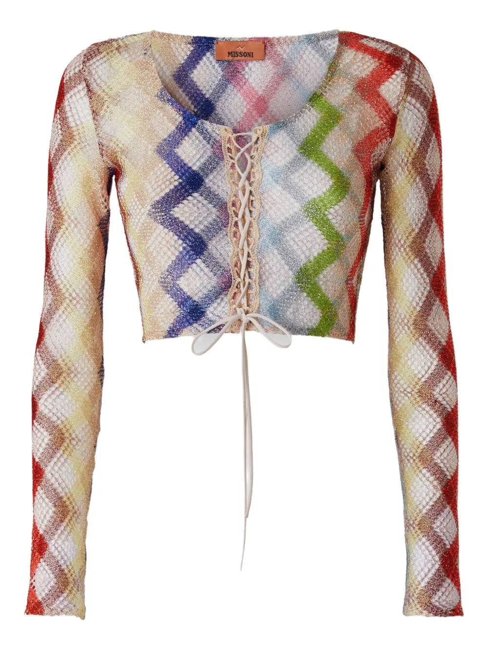 Open-Knit Blouse