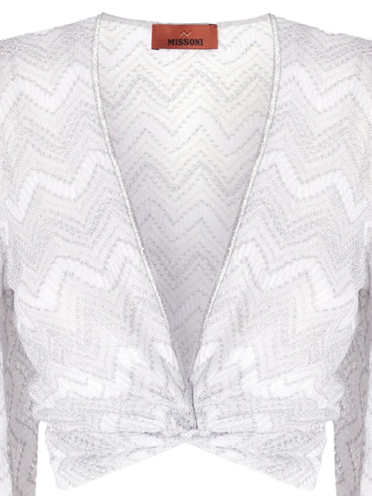 Zigzag-Woven Cover-Up