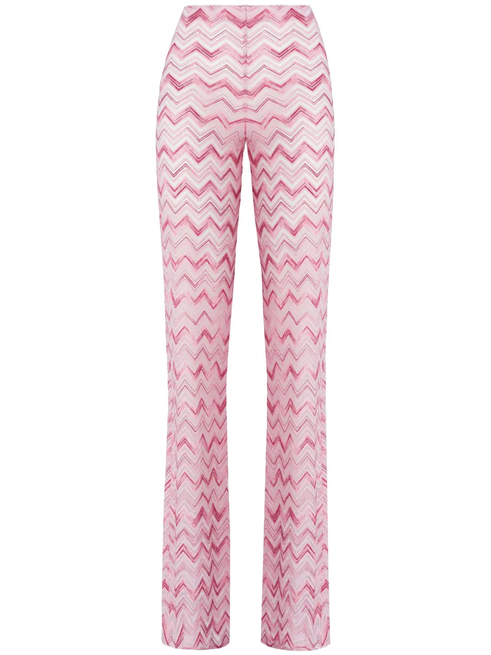 Zigzag Flared Trousers