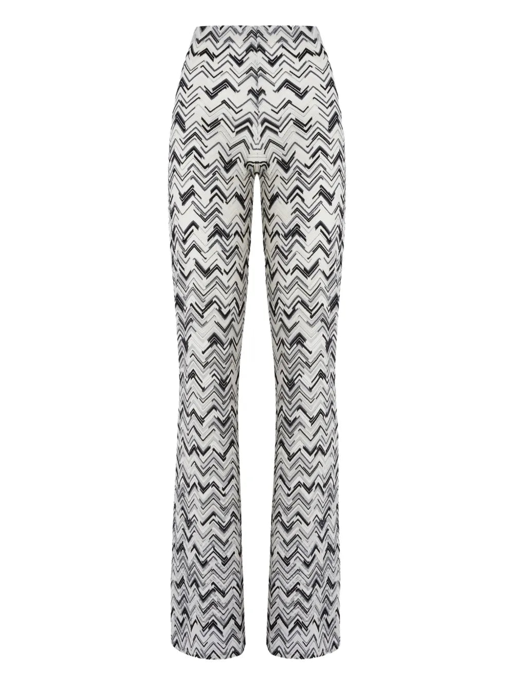 Zigzag-Pattern Trousers