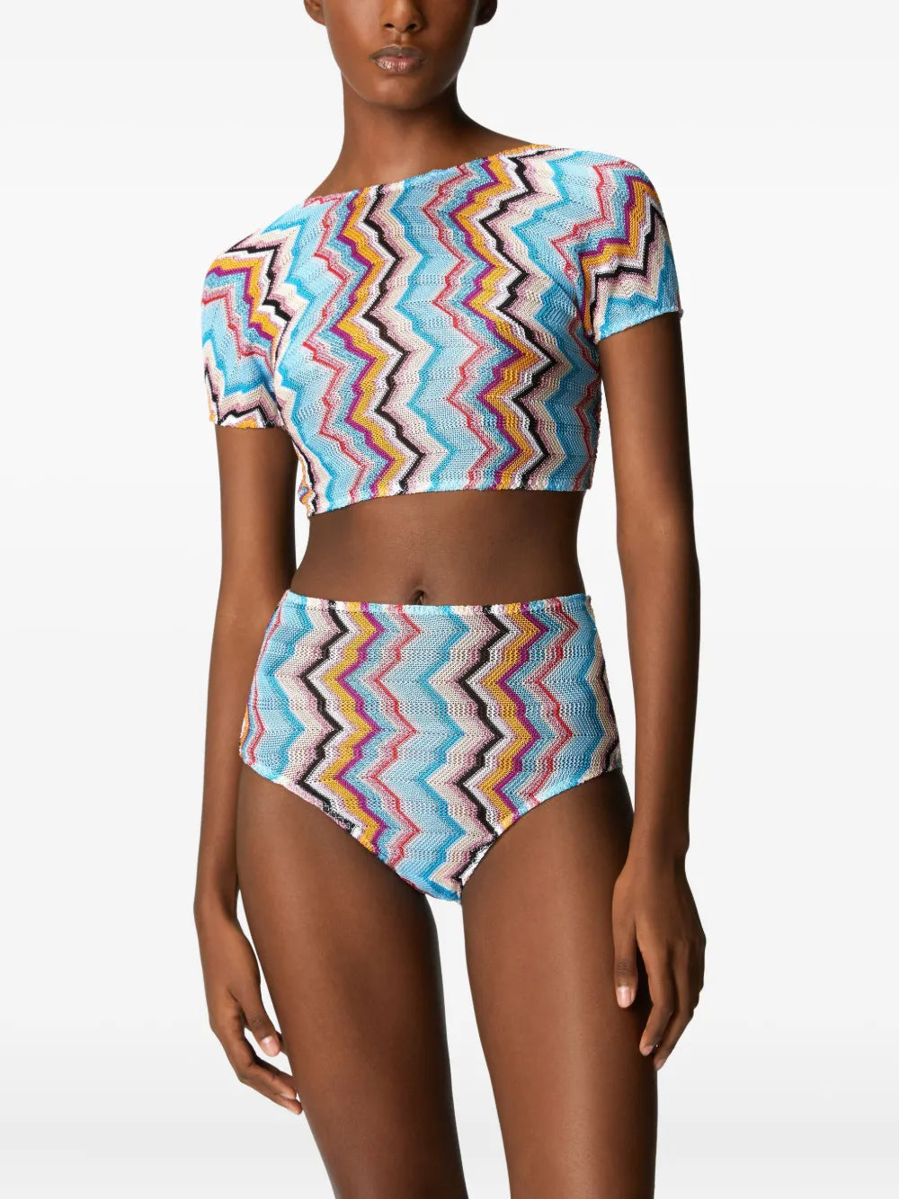 Zigzag-Pattern Bikini