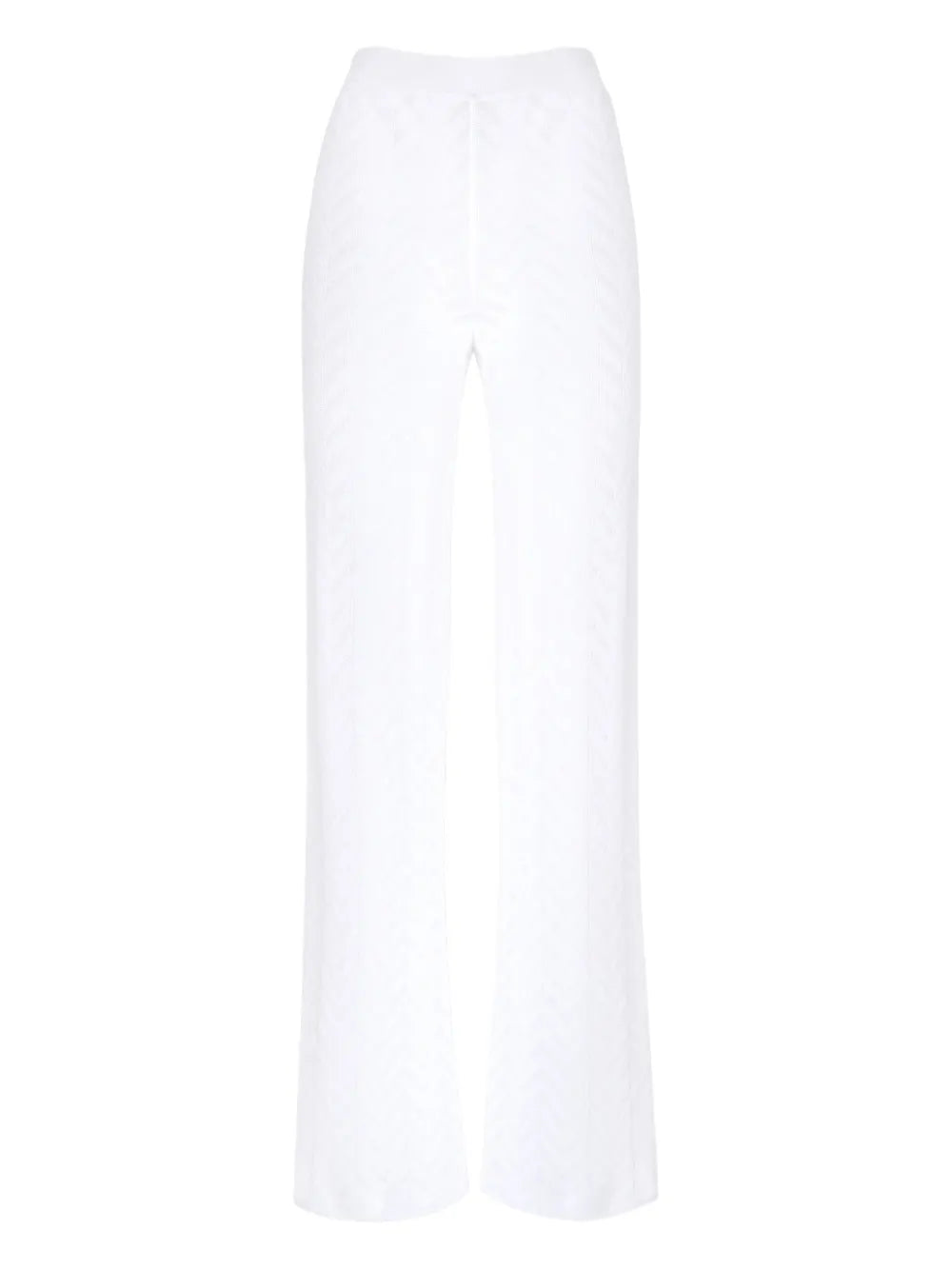 Zigzag-Pattern Trousers