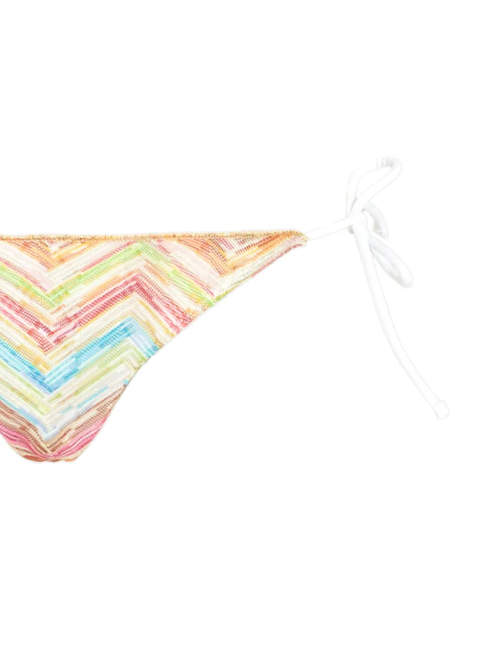 Zigzag-Knit Bikini Set