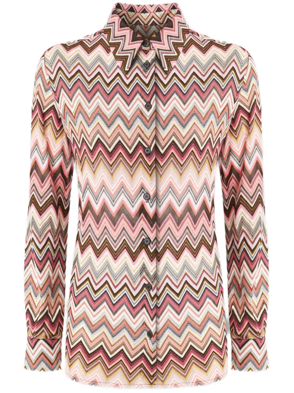 Zigzag-Woven Shirt