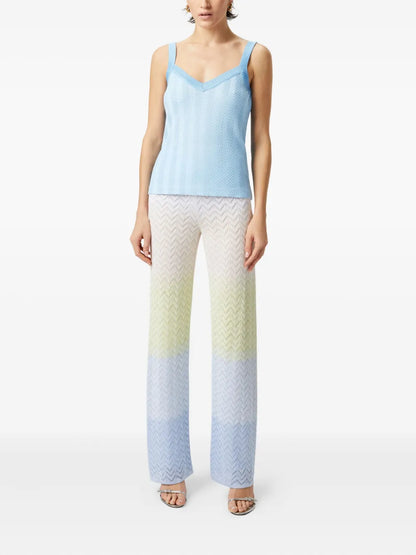 Zigzag-Woven Tank Top