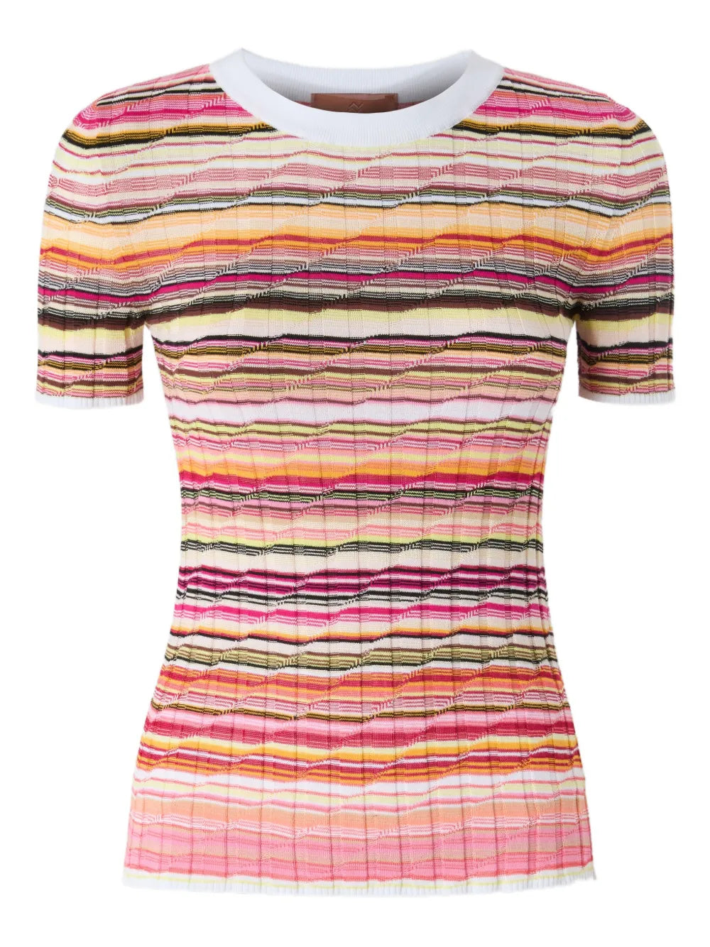 Striped Knitted T-Shirt