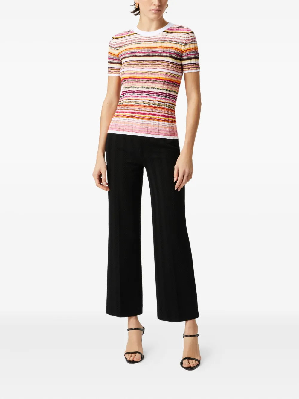 Striped Knitted T-Shirt